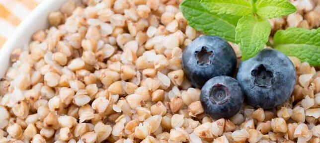 Grano saraceno con le bacche