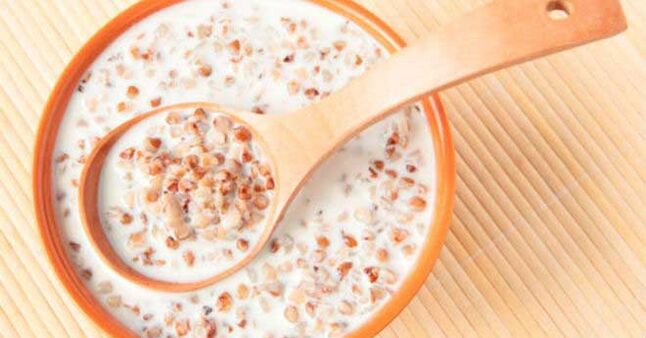 Grano saraceno su kefir