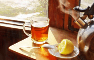 tè verde e nero senza zucchero